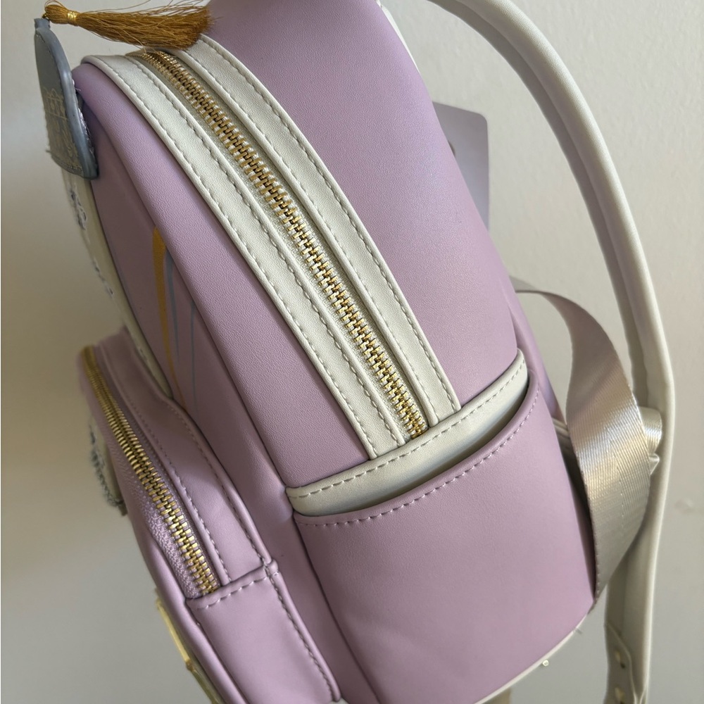 Loungefly Pink Gold Harry Potter Themed Mini Backpack - Picture 3 of 5
